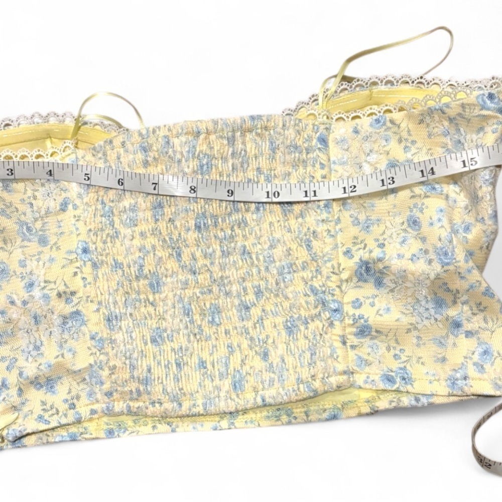 Altar’d State Penny Floral Corset Top NWT - Picture 5 of 6